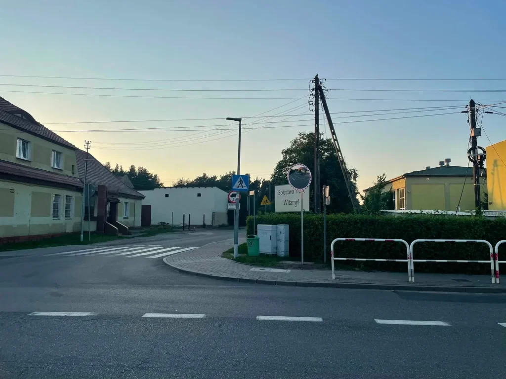 Lustro drogowe w Turze już zamontowane